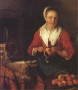 Gabriel Metsu The Busy Cook (nk05) USA oil painting artist